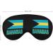 The Pride of The Bahamsa Flag Sleep Mask Eye Cover for Sleeping Blindfold with Adjustable Strap Blocks Light Night Travel Nap for Men Women - Buy Online on GoSupps.com