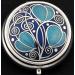 Buy Celtic Swirls Purple Pill Box | Unique International Shipping | Organize Your Medications - Buy Online on GoSupps.com
