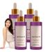 Raevior Women's After Shave Oil Gentle After-Hair Removal Care Smooth and Hydrated Skin Helps Prevent Ingrown Hairs & Dryness Soothing Shaving Oil for Women Daily Moisturizing Care (4 pcs)