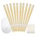 Beeswax Ear Candles Wax Removal 10 Pack Ear Wax Candles for Ear Candling Wax Removal Ear Candling Candles for Ear Cleaning Ear Wax Candle Ear Wax Removal Kit with Protective Discs