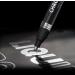 ZOET 3PK Mirror Chrome Marker Pen Set - Permanent Liquid Mirror Paint for Model Painting & DIY Projects - 0.7|1|3mm Tips - Buy Online on GoSupps.com