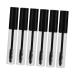 FOYTOKI 6pcs Empty Tube oil for Eyelashes Mascara Tubes with Wands Empty Eyelash Tube Black