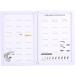 YAOGOHUA Professional False Eyelashes Display Book Organizer Waterproof Makeup Eyelash Display Board - Buy Online on GoSupps.com