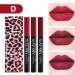 3 PCS Matte Lipstick Set - High Pigment Red Pink Lip Stain | Long Lasting No Fade Lip Pens for Ladies & Girls | Portable Lip Makeup for Festivals - Buy Online on GoSupps.com