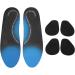 Ergonomic Sports Medicine Insoles - Shock Absorbing Silicone Support for Travel & Daily Use (XL) - Best Sports Equipment Online - Buy Online on GoSupps.com