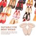 Forbidden Road 4 Pair Heel Pads - Reusable Cushion Inserts for Shoes - Self-Adhesive Shock Absorbing Heel Grips - Men and Women - Beige - Buy Online on GoSupps.com