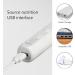 Electric Filer for Nail | Electric Polishing Set with Nail Drill - Compact Portable Design Electric Filer Hand Foot Care Tool for Nail Grind Trim Polish White English Version - Buy Online on GoSupps.com