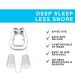 Anti Snoring Solution: Upgraded 4 Magnetic Nose Clips & Nasal Dilators - Buy Online on GoSupps.com