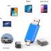 64GB USB C Flash Drive Alihelan 2 in 1 OTG Dual Type C Thumb Drive | USB 3.0 Pen Drive Memory Stick - Blue 64GB - Buy Online on GoSupps.com