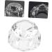 nail art crystal cup crystal nail art cup dish glass nail art cup nail painting pen nail glitter holder manicure painting tools nail crystal bowl liquid crystal glass nail polish 6x6cm Transparent - Buy Online on GoSupps.com