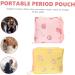 OHPHCALL 2pcs Sanitary Napkin Storage Bag Travel Set for Women | Zip Around Wallets for Women | Diaper & Menstrual Pad Pouch | Period Bag Portable - Prevail Pads Included - Buy Online on GoSupps.com