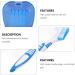 MILISTEN Dental Bath Case for Dentures & Toothbrush Travel Tooth Cleaning Container with Brushes (Blue) - International Shipping Available - Buy Online on GoSupps.com