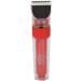 Buy Transparent Electric Hair Clipper | Hair Cutting Kit with 4 Guided Combs - Rechargeable & Ergonomic - Ideal for Salon Use (Red - Buy Online on GoSupps.com
