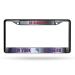 New York Rangers Premium Black Long Lasting Zinc Alloy NHL License Plate Frame  2 Screw Tag Holder with Highlighted Team Pride and Team Cheer - Complements Any Color of Truck, SUV, Car