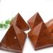Crystal 30-40mm Natural Red Jasper Stone Quartz Crystal Pyramid Tower Home Ornaments Decoration Stones Can be Used for JZIGTDEM - Buy Online on GoSupps.com