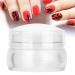 Buy Stamper Seal Silicon Head | Nail Dryer Transfer Stamper for Silicone Nail Art - Transparent Cap Manicure Tool - Buy Online on GoSupps.com
