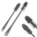 Bottle Brush 2 Pcs Baby Bottle Brushes for Cleaning Long Handle Silicone Bottle Cleaner Brush 360 Rotating Bottle Brush for Cleaning Bottle Cup and Glassware