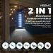 Yissvic 4200V Electric Insect Lamp | UV LED Mosquito Killer - Waterproof IPX4 for Indoor & Outdoor Use - Buy Online on GoSupps.com