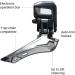 SHIMANO Ultegra Di2 FD-R8050 Front Derailleur - Gray | High-Performance Electronic Shifting - Buy Online on GoSupps.com