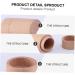 PLAFOPE 1pc Lipstick Tube Makeup Container Jars Lip Balm Tube for Refilling Tubes Refillable Lip Balm Tube Container Natural Lip Gloss Cosmetic Lip Lids Mini Holder Light the Light Plastic - Buy Online on GoSupps.com