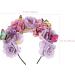 Mikinona Artificial Flower Headband Boho Decor Gothic Accessories Decorative Headband Cosplay Headbands for Women Prom Headbands for Women Flower Headpiece Tea Party Headband Fabric - Buy Online on GoSupps.com