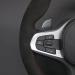 For BMW M Sport G30 G31 G32 G20 G21 X3 G01 X4 G02 X5 G05 G14 G15 G16 DIY Black Wear-resistant Car Steering Wheel Cover