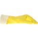 Sorbo Large Latex Household Gloves with Soft Lining and Extra Long Cuff - Yellow, 1 Pair - Buy Online on GoSupps.com