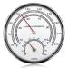 AuntYou 2 in 1 Sauna Thermometer & Hygrometer - Metal Sauna Parts with Hanging Hole - Fahrenheit Measurement - Ideal for Sauna Accessories - Buy Online on GoSupps.com