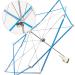 LAMXD Yarn Ball Winder and Umbrella Swift - Blue | Premium Yarn Tool Set - Buy Online on GoSupps.com