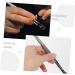 Magiclulu 4-Piece Stamp Clip Brow Tool Set - Stainless Steel Jewelry Tongs Tweezers & Pincer for Jewelry Making | Handicrafts Martensitic - Shop Now! - Buy Online on GoSupps.com