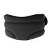 Adjustable Cervical Collar Soft Neck Brace with Breathable Fabric Ergonomic Design Lightweight Portable for Traveling Men Women Relieves Neck Discomfort (Black)