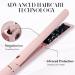 Buy 2-in-1 Hair Straightener & Curler - Pink Titanium Flat Iron with Anti-Scald Infrared Technology | International Shipping Available - Buy Online on GoSupps.com