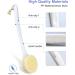 HORJOR Back Shower Brush Long Handle Soft Exfoliating Brush 38CM Back Scrubbers for Use in Shower Wet & Dry Brushing Body Brush Suitable for Men and Women - Buy Online on GoSupps.com