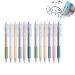 12 PCS Cartoon Pattern Student Utility Knife Pen, Craft Cutting Tool Paper Pen Cutter Knife, Creative Retractable Carving Pen Knife for Office and Home (A)