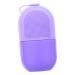 Beauty Face Ice Tray Face Beauty Tool Face Icing Roller Silicone Icing Tool Ice Holder for Face Ice Face Roller Face Massage Ice Roller Skin Massage Ice Roller Face Ice Roller 13X6.5X5.5CM Violet