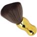 Haircutting Neck Duster Brush Salon Home Barbershop Hair Sweeping Brush Soft Nylon Professional Barber Handle Tool for Women Men Face Neck Gold - Buy Online on GoSupps.com