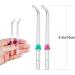 Waterpik Pack of 2 Pairs of Replacement Tips (4 Units) for Cleaning Orthodontics Brackets Teeth and Inks (OD-100E-EU) - Buy Online on GoSupps.com