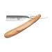 DOVO razor "Barbarossa" | olive wood | 5/8 inch | straight head | carbon steel | full hollow grind