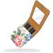 Travel Lipstick Organizer Case - Portable Floral Makeup Bag with Mirror | Shop Now for International Shipping - Buy Online on GoSupps.com