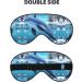 Winter The Dolphin Eye Mask - Soft Adjustable Sleep Mask for Men & Women - Comfortable Black Nighttime Eye Cover - Buy Online on GoSupps.com