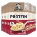 Quaker High Protein Regular Instant Oatmeal 168g (Pack of 12) High Protein Regular Pack of 12