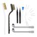 1 Set 3D Printer Nozzle Cleaning Tool Cleaning Brush Tweezers and Cleaning Needle Pin 3D Printer Cleaner Storage Box