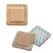 Silicone Foam Dressing 4x4 Inch with Border 10 Packs Adhesive Waterproof Wound Dressing Large Bandages for Wound Care High Absorbency Foam Pad Bandaids 4 x 4 Inch(10pcs)