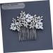 MAGICLULU 1 PC Comb Wedding Dress Headdress Crystal Hairpin Crystal Hair Decor Hair Supply Bridal Headpiece Hair Barrettes Bohemia Hair Accessories Bride Decorate European and American Alloy - Buy Online on GoSupps.com