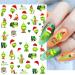 Buy Christmas Nail Art Stickers - 3D Self-Adhesive Winter Designs for DIY Manicure | Xmas Tree & Snowflakes Nail Decals for Women & Girls - Buy Online on GoSupps.com