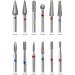 Multi-Function Nail Drill Bit Professional Nail Drill Bits for Acrylic Cuticle Remover Nail Drill Bit Holder Stand Display Organizer/Stand Nail Drill Bit Set PG01 - Buy Online on GoSupps.com