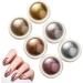 Chrome pour les ongles poudre de paillettes ongles | Filles Mirror Effect Fingernail Pigment | Shimmer Nail fournit de la poudre pour le festival les rencontres le maquillage l'Halloween 01 UN - Buy Online on GoSupps.com