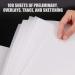 Bachmore 9x12 Tracing Paper Pad - 75 Sheets, Translucent Paper for Pencil, Marker and Ink - Ideal for Tracing, Sketching, and Drawing - 32lb / 50gsm - Buy Online on GoSupps.com