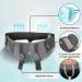 Wonder Care Grey Inguinal Hernia Support Truss Brace - Large (36-40) - Double Inguinal - Adjustable Straps - Surgery Recovery Belt - Buy Online on GoSupps.com