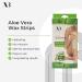 Amira Beauty Aloe Vera Infused Body Waxing Strips - 64 Count Kit for Hair Removal on Legs, Arms, and Underarms - Buy Online on GoSupps.com